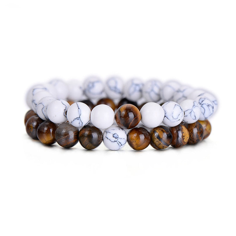 Natural Stone Fashion Distance Bracelets